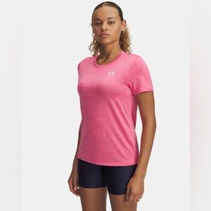 Under Armour Pink Short Sleeve Tee